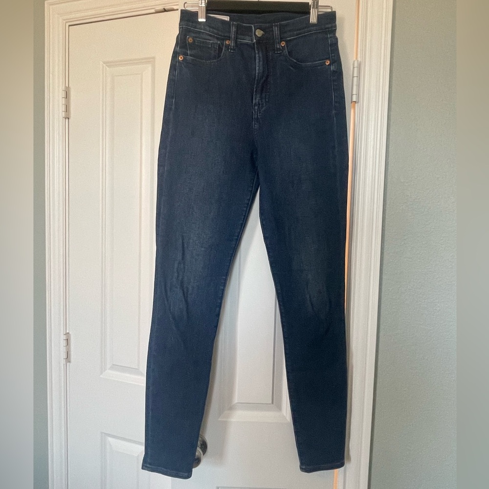 GAP TALL - true skinny sky high jeans - EUC